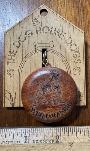 Vintage wooden key chain - vintage,
